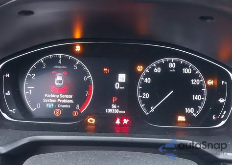 2021 Honda Accord Ex-L из США, поврежденный, VIN 1HGCV1F51MA118440